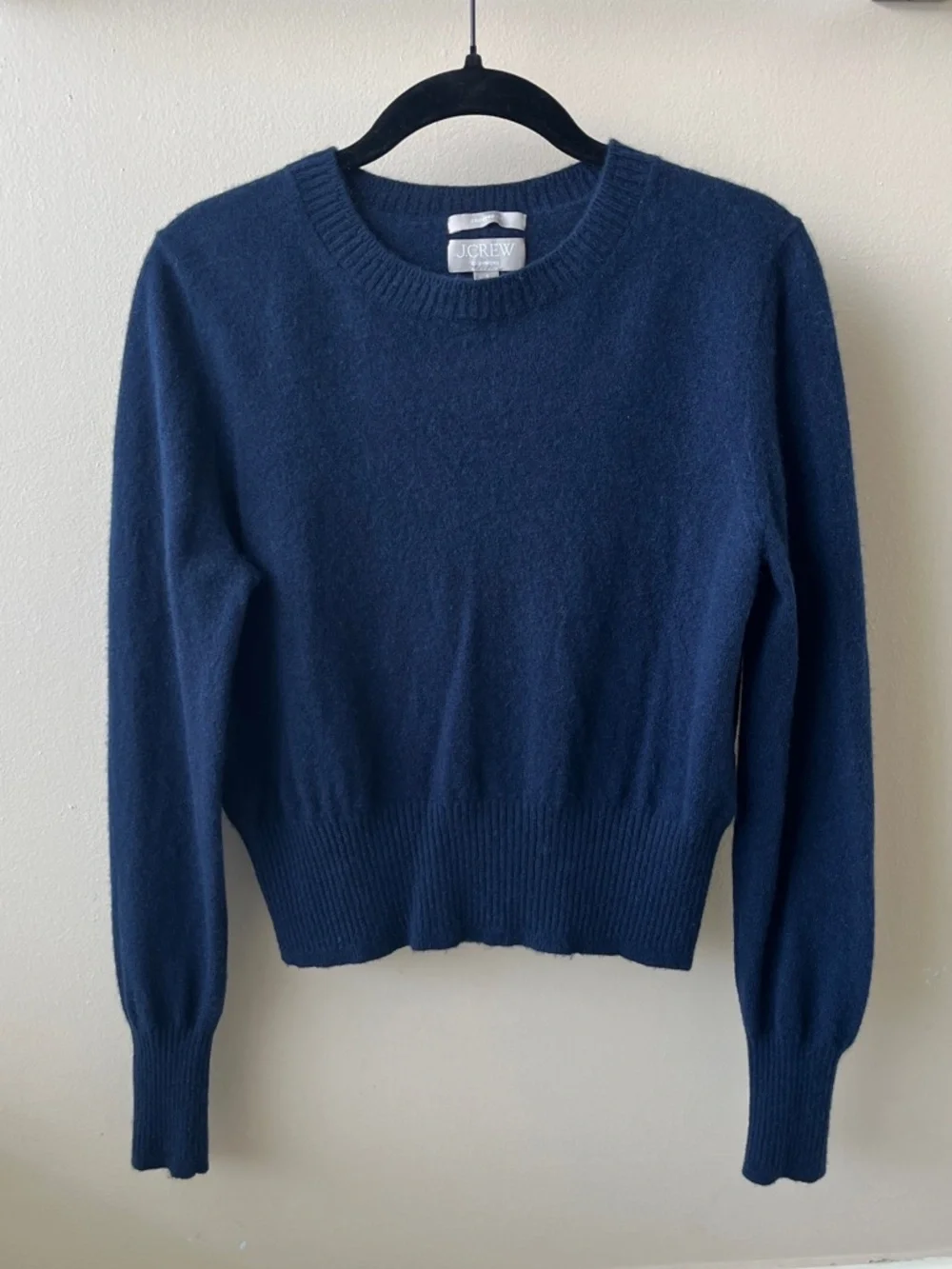 J. Crew Navy Crewneck Sweater
